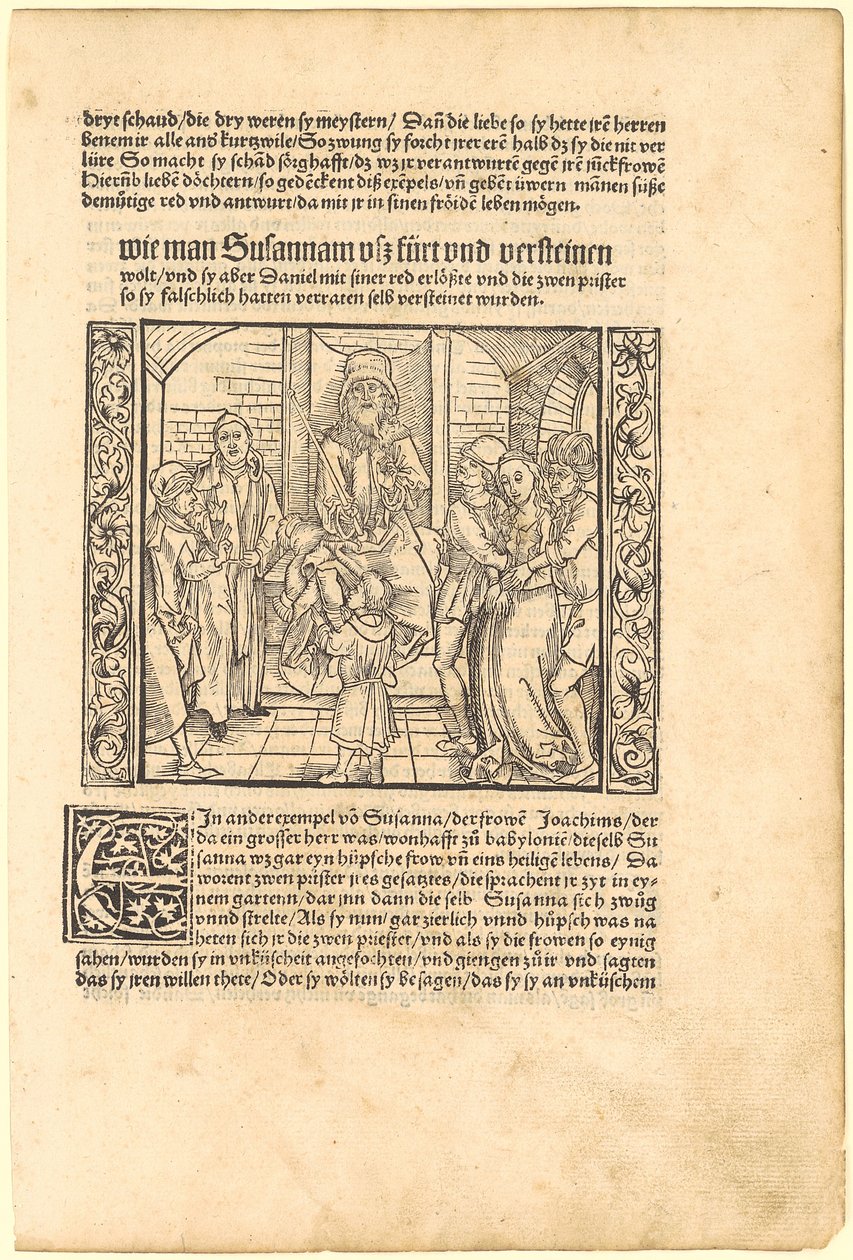 The Child Daniel Unmasks Susanna
