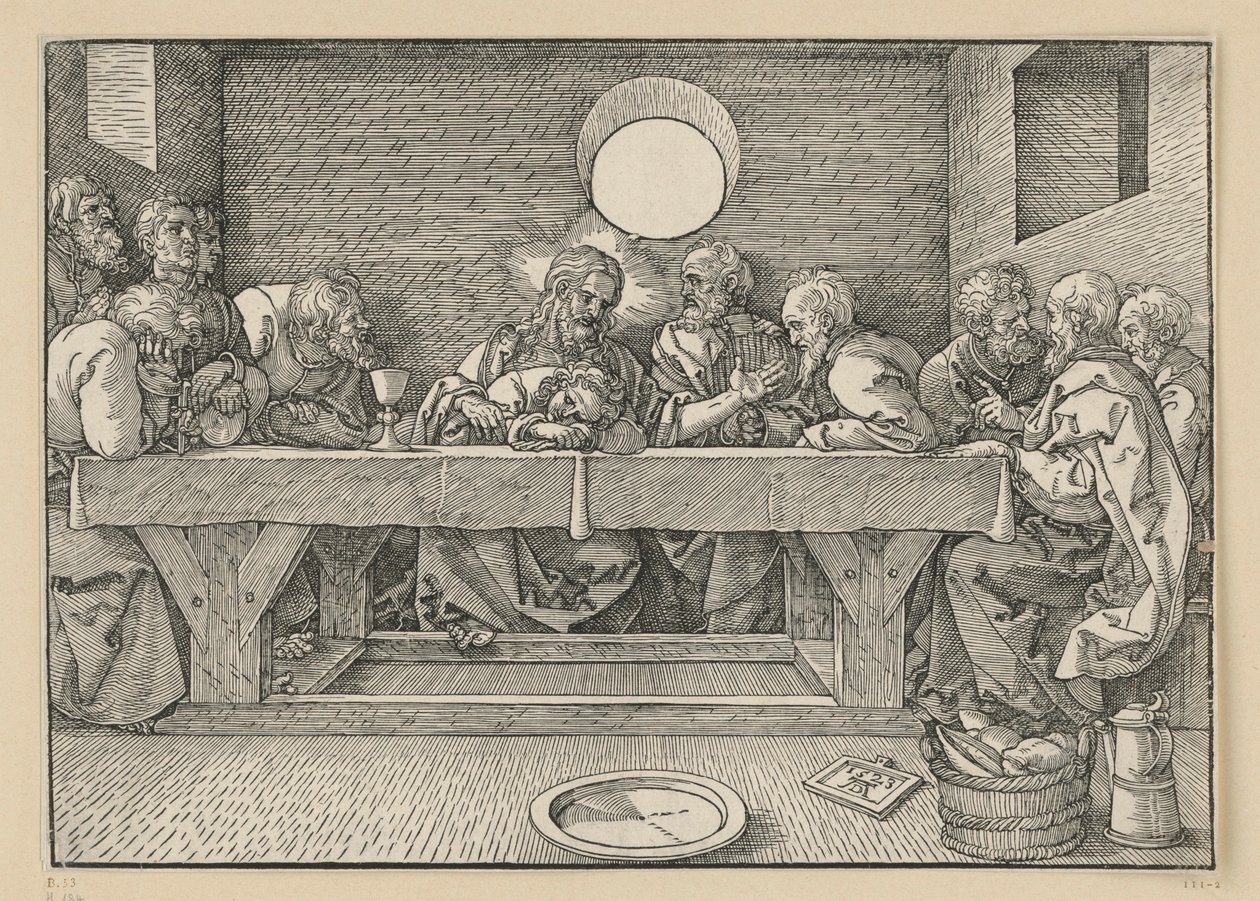 The Last Supper by Albrecht Dürer