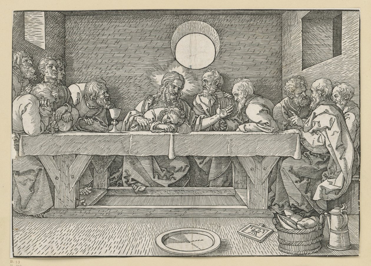 The Last Supper by Albrecht Dürer