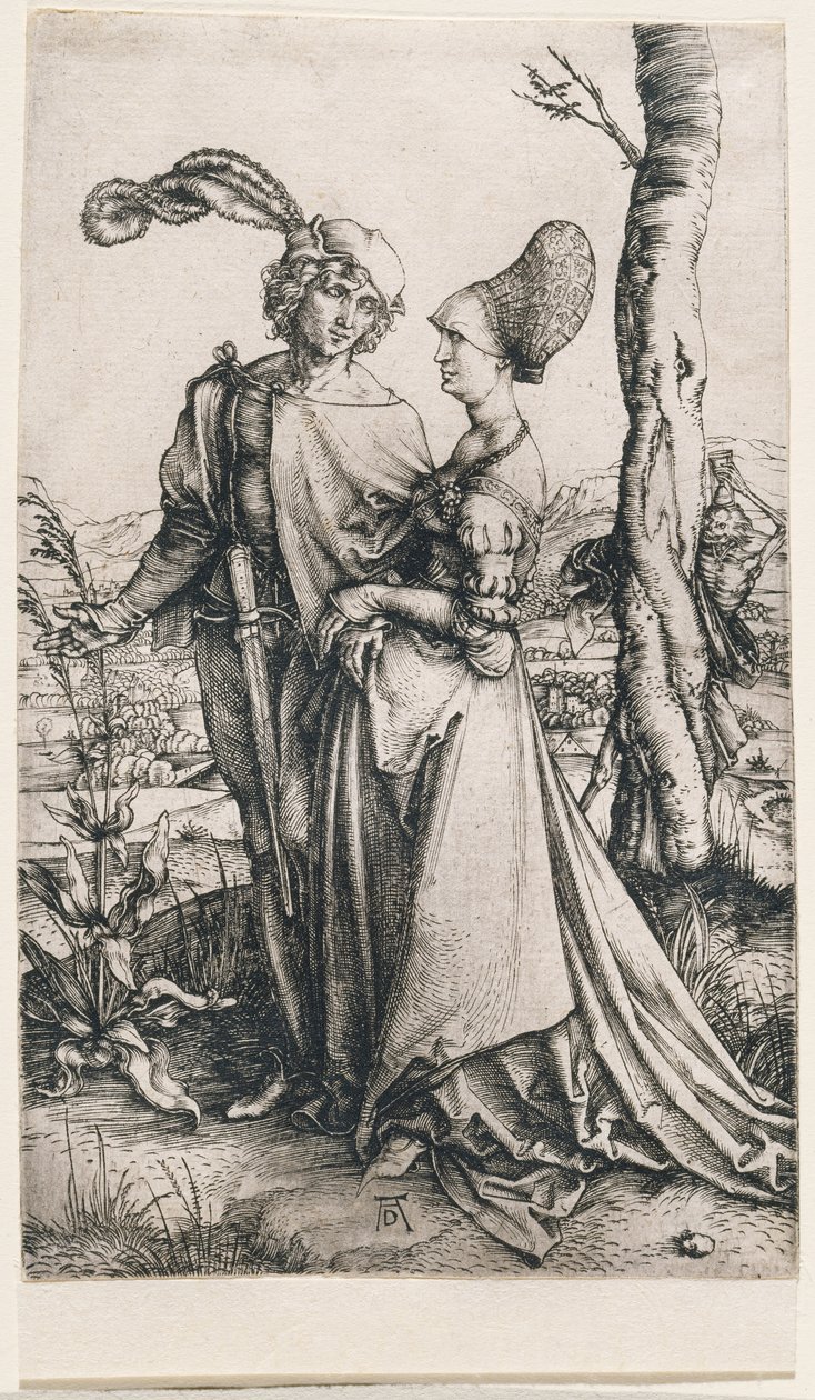 Death and the Lovers by Albrecht Dürer