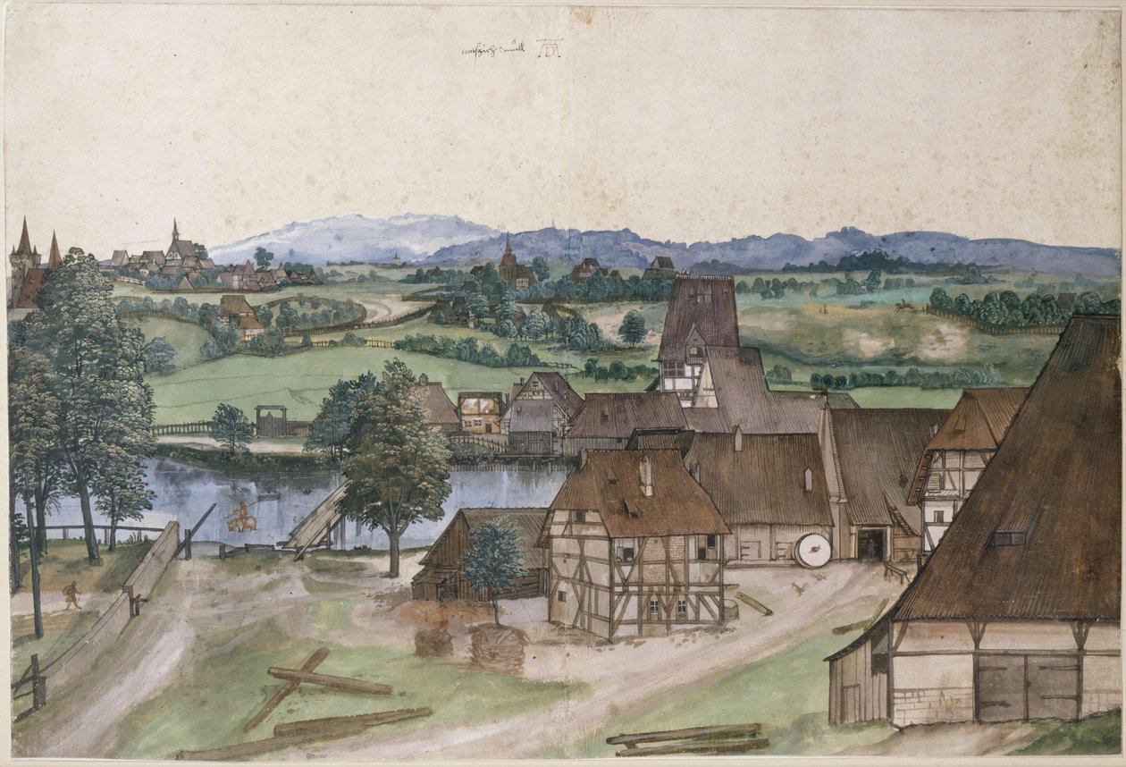 The Wire Drawing Mill by Albrecht Dürer