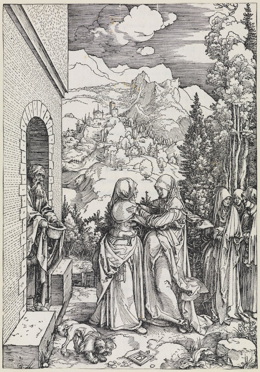 The Visitation by Albrecht Dürer