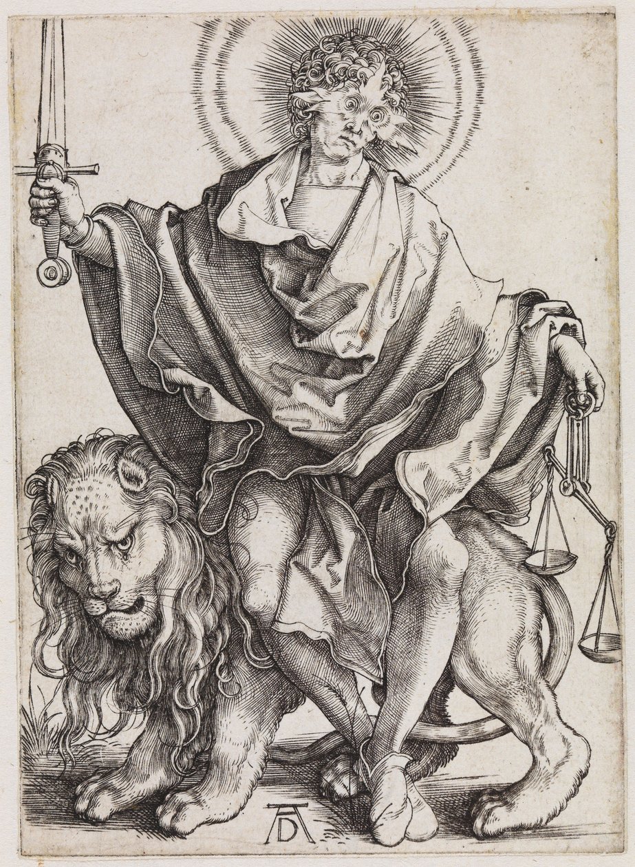 The Sun of Justice by Albrecht Dürer