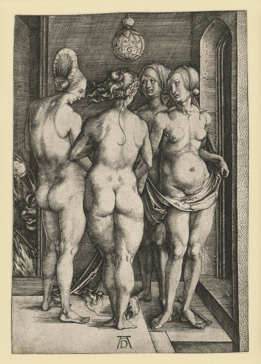The Four Naked Women by Albrecht Dürer