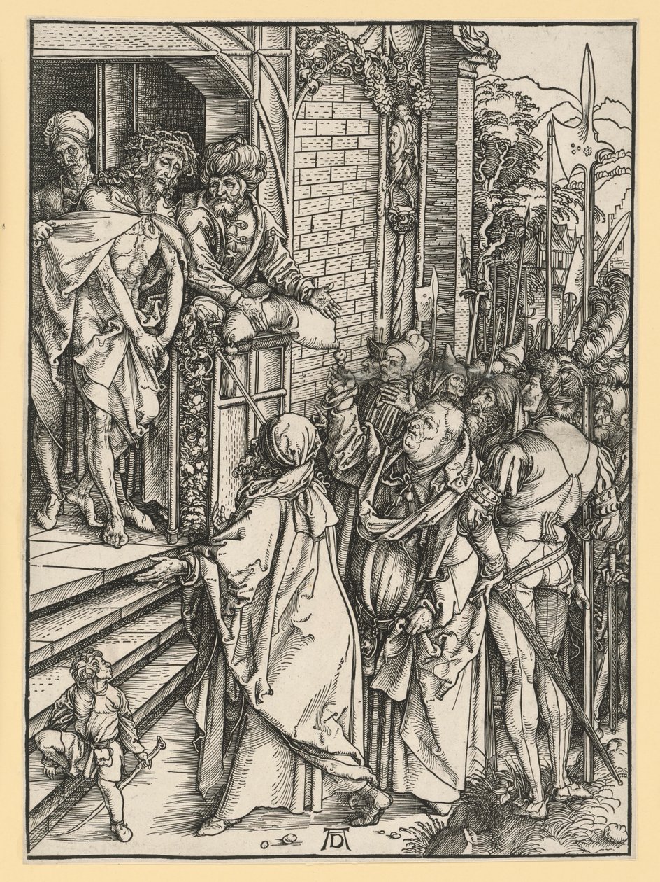 Ecce Homo (Great Passion) by Albrecht Dürer