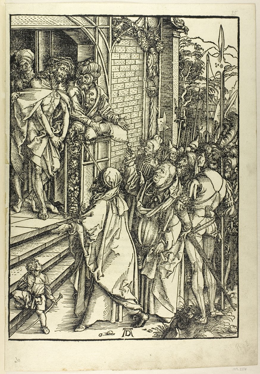 Ecce Homo - The Presentation of Christ, from The Large Passion by Albrecht Dürer
