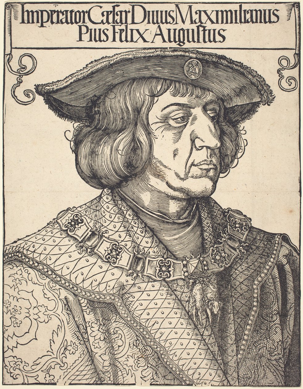 Emperor Maximilian I by Albrecht Dürer