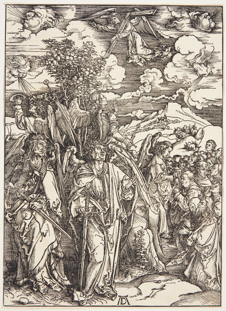 Four Angels Staying the Winds by Albrecht Dürer