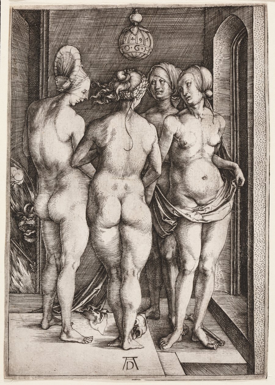 Four Naked Women (The Four Witches) by Albrecht Dürer