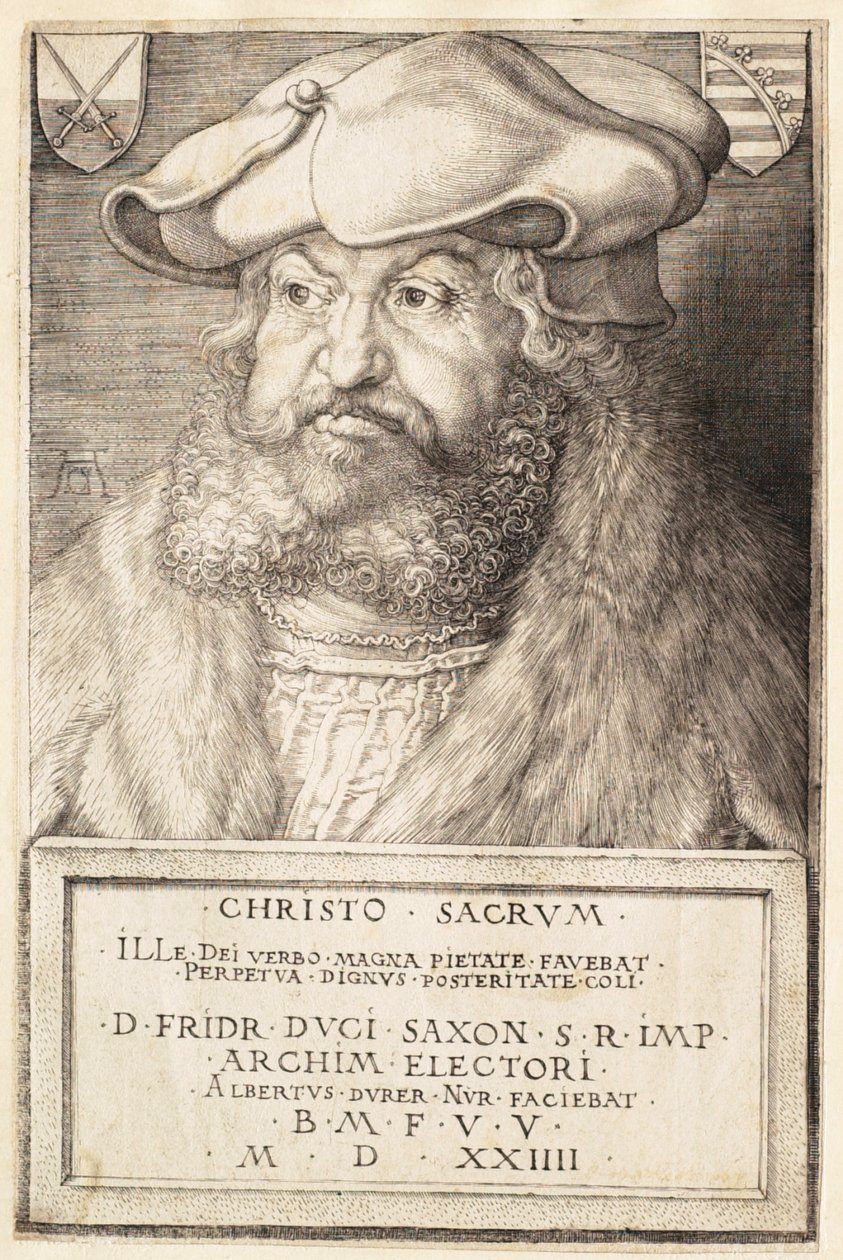 Frederick the Wise, Elector of Saxony by Albrecht Dürer