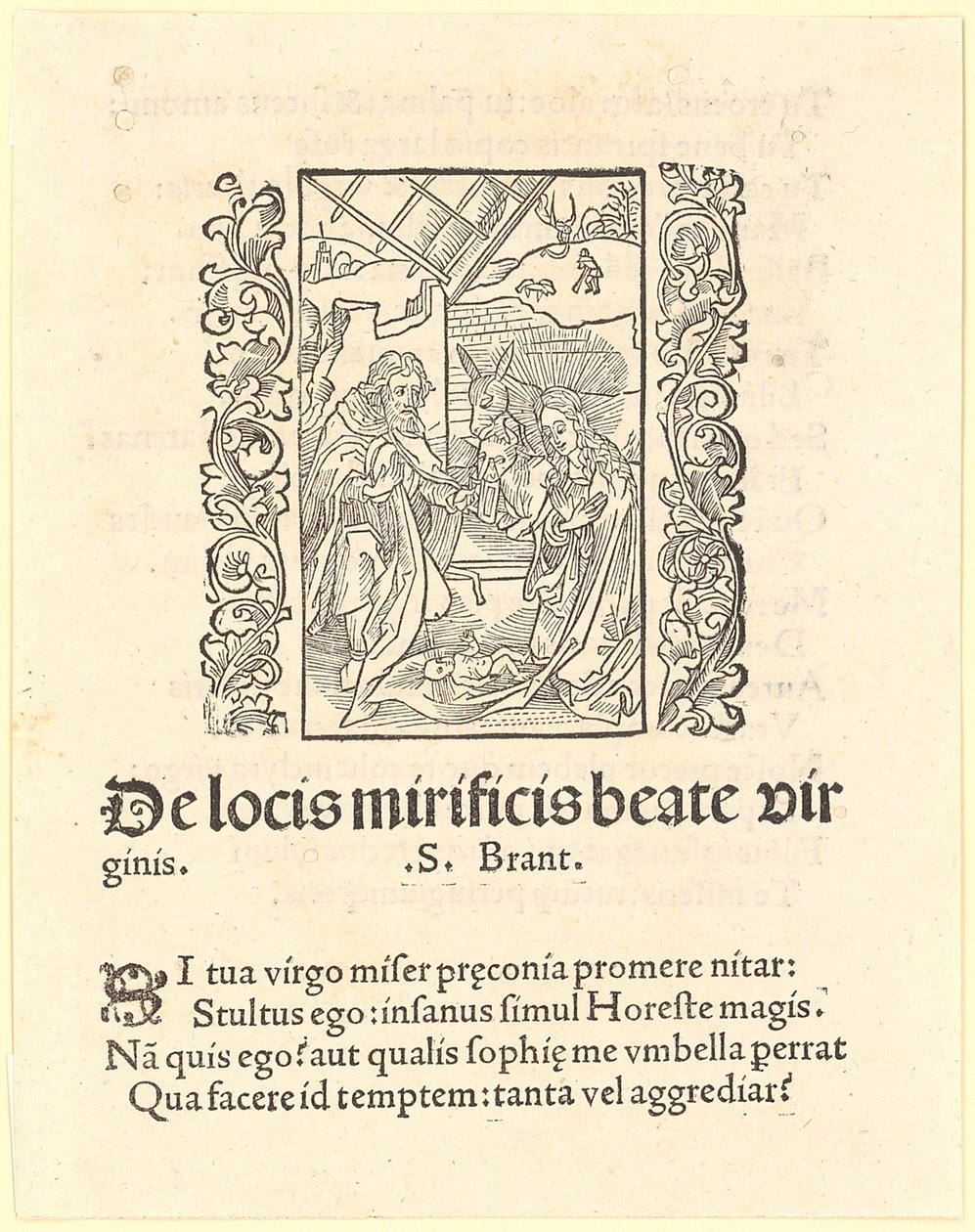 Nativity of Christ by Albrecht Dürer
