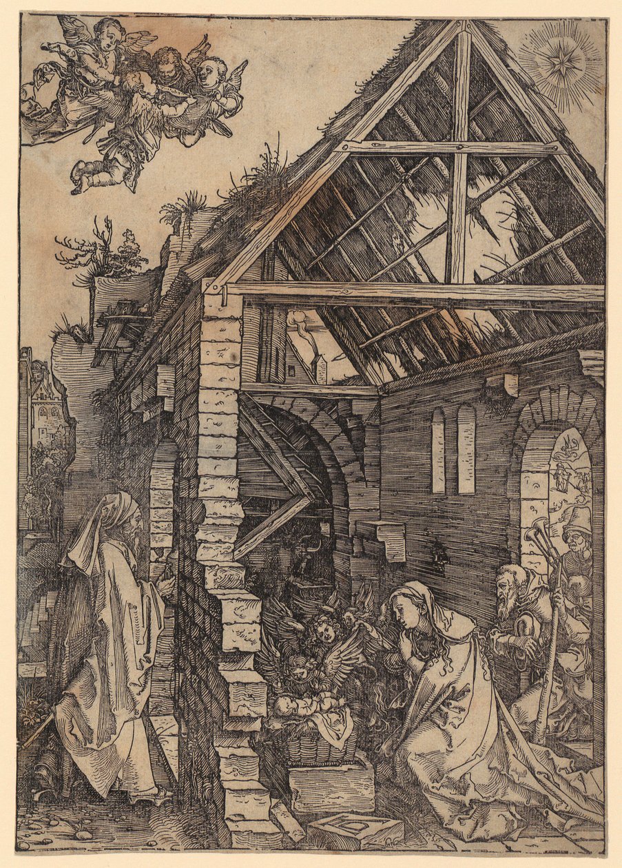 The Birth of Christ, Plate 10 from the Series 