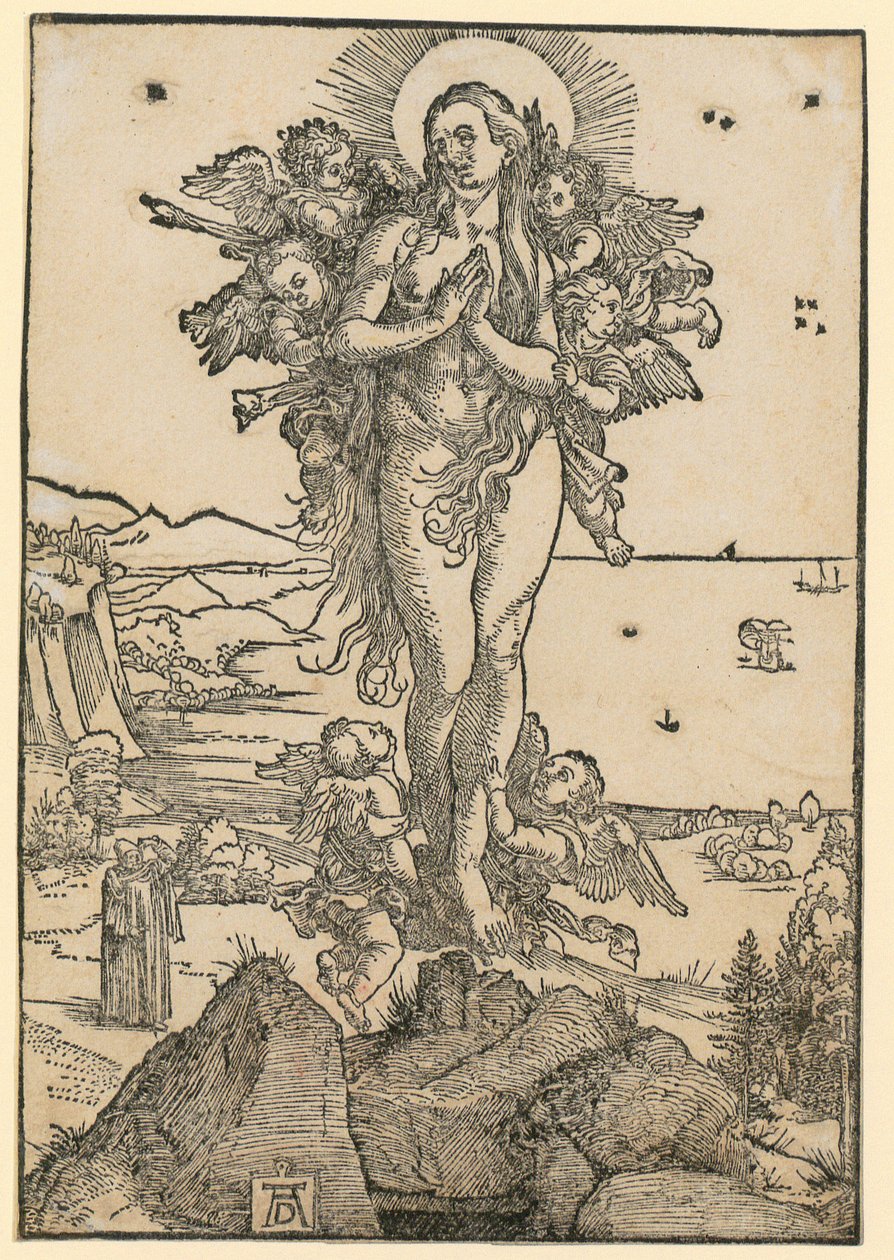 Holy Bishops Nicholas, Ulrich, and Erasmus by Albrecht Dürer