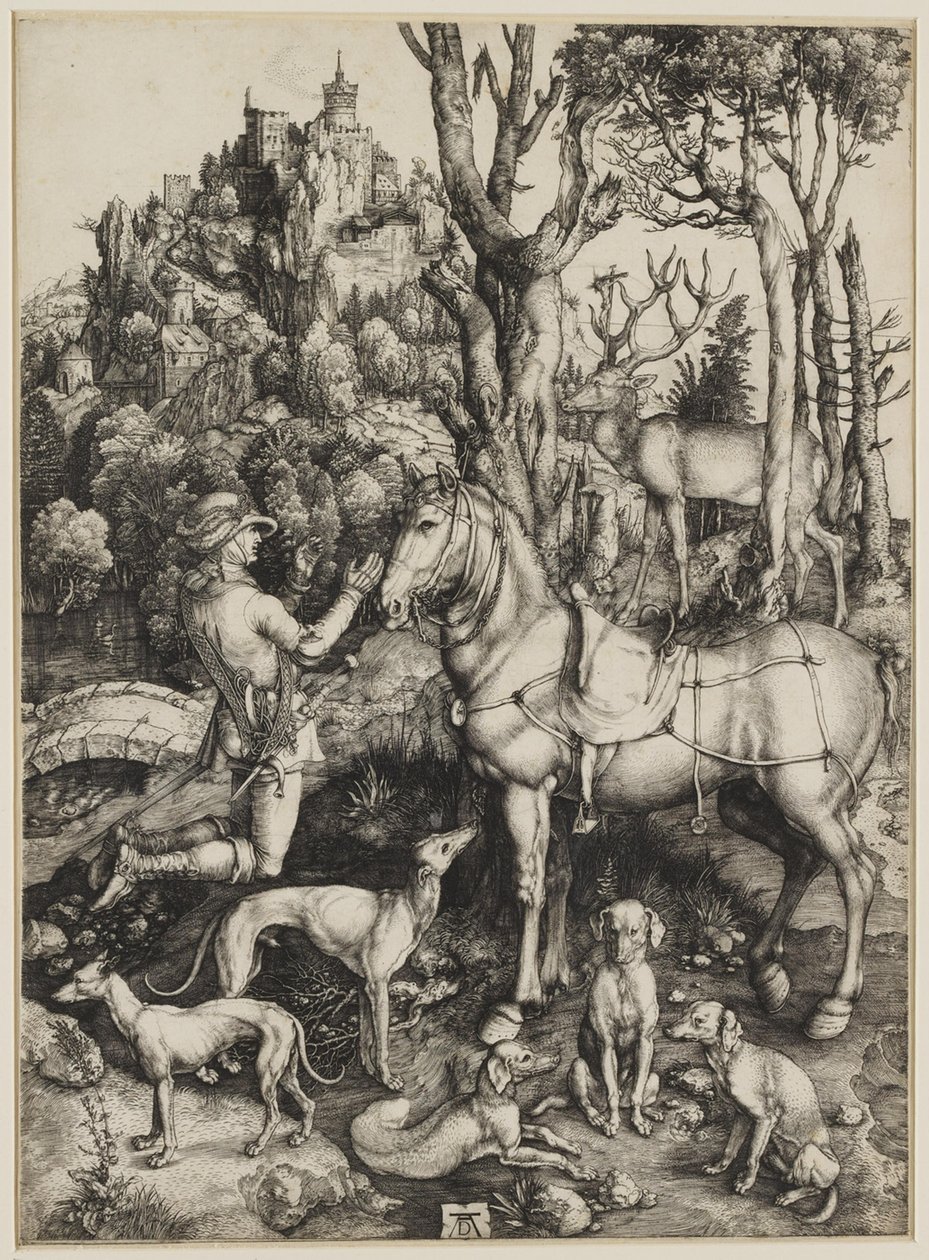 Saint Eustace by Albrecht Dürer