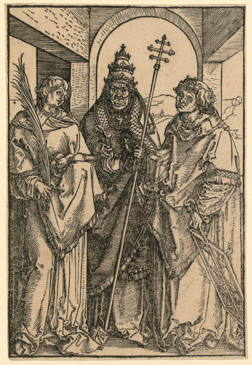Saints Stephen, Sixtus, and Lawrence by Albrecht Dürer