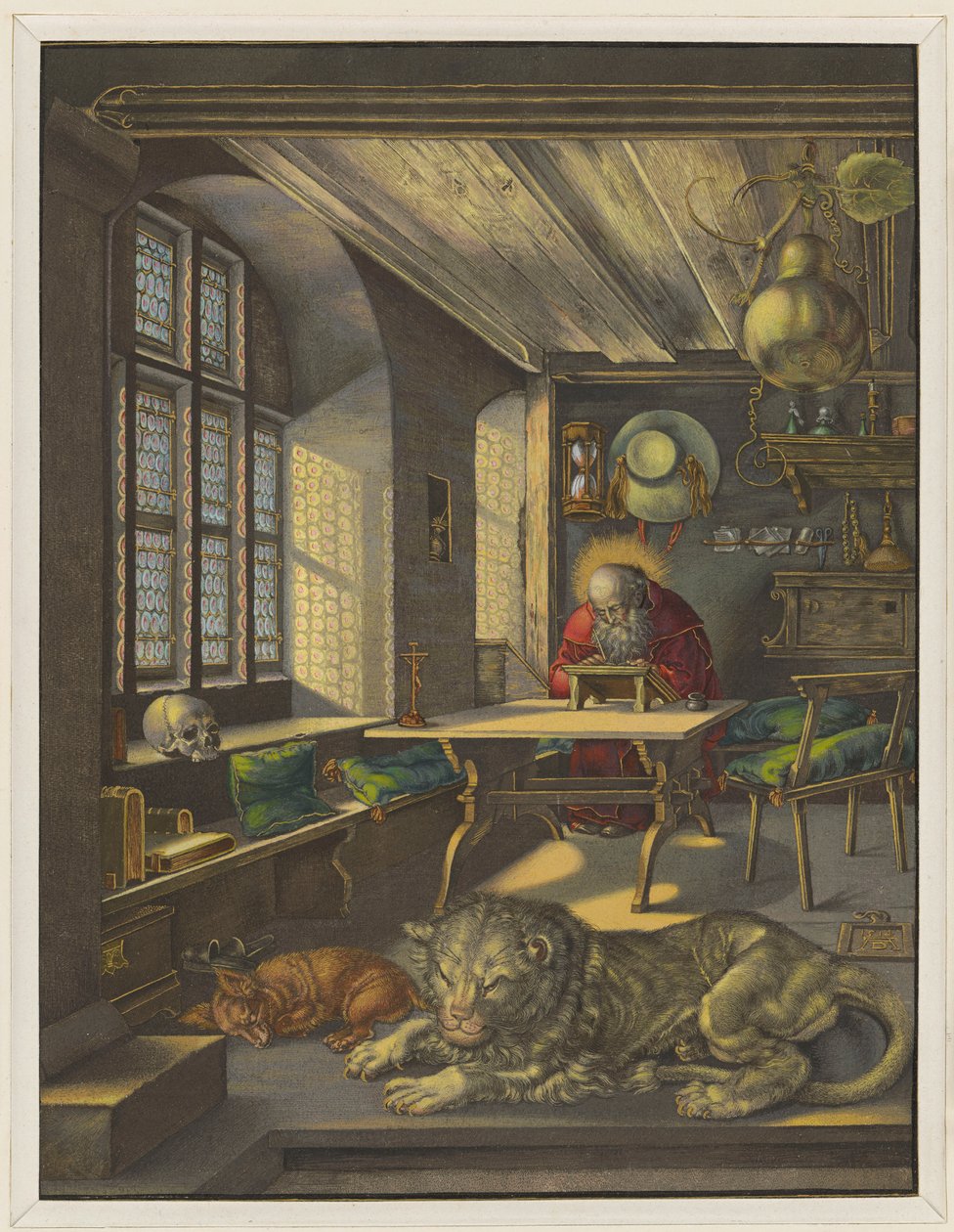 Saint Jerome in His Study by Albrecht Dürer