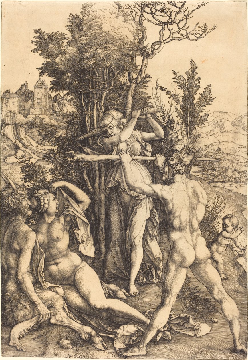 Hercules at the Crossroad by Albrecht Dürer