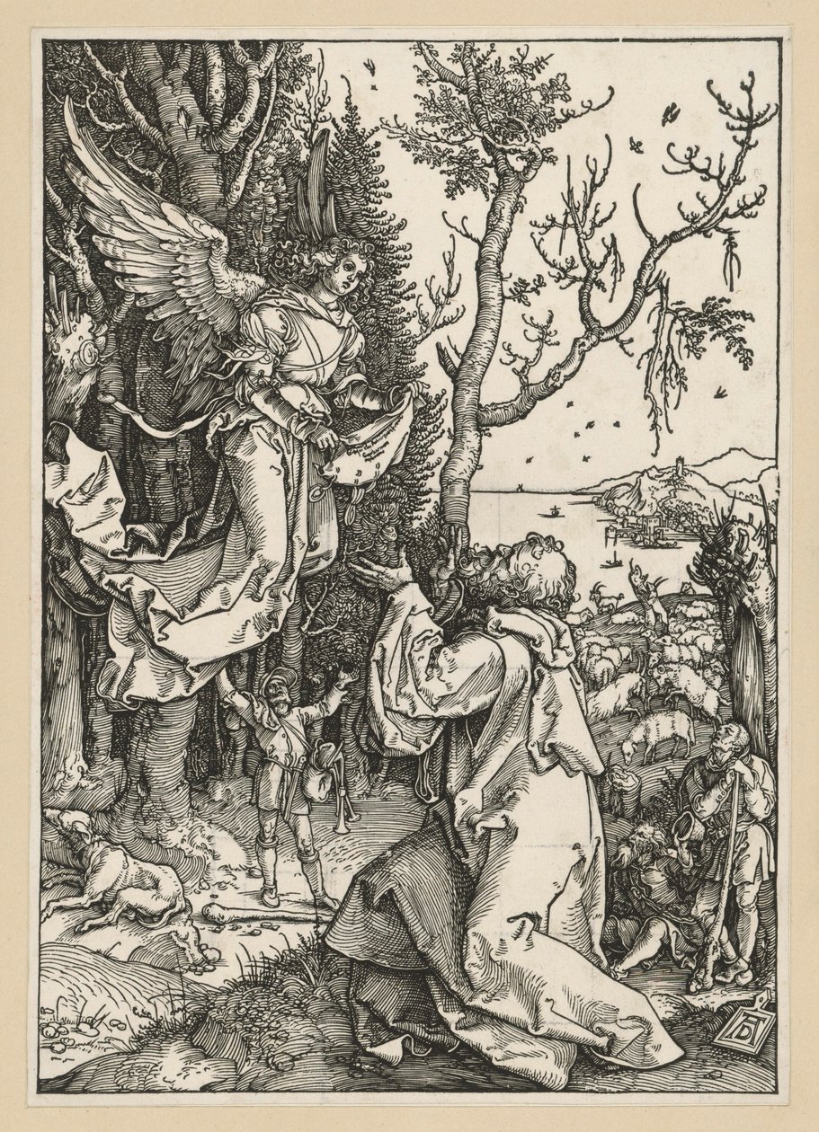 Joachim and the Angel (Life of the Virgin) by Albrecht Dürer