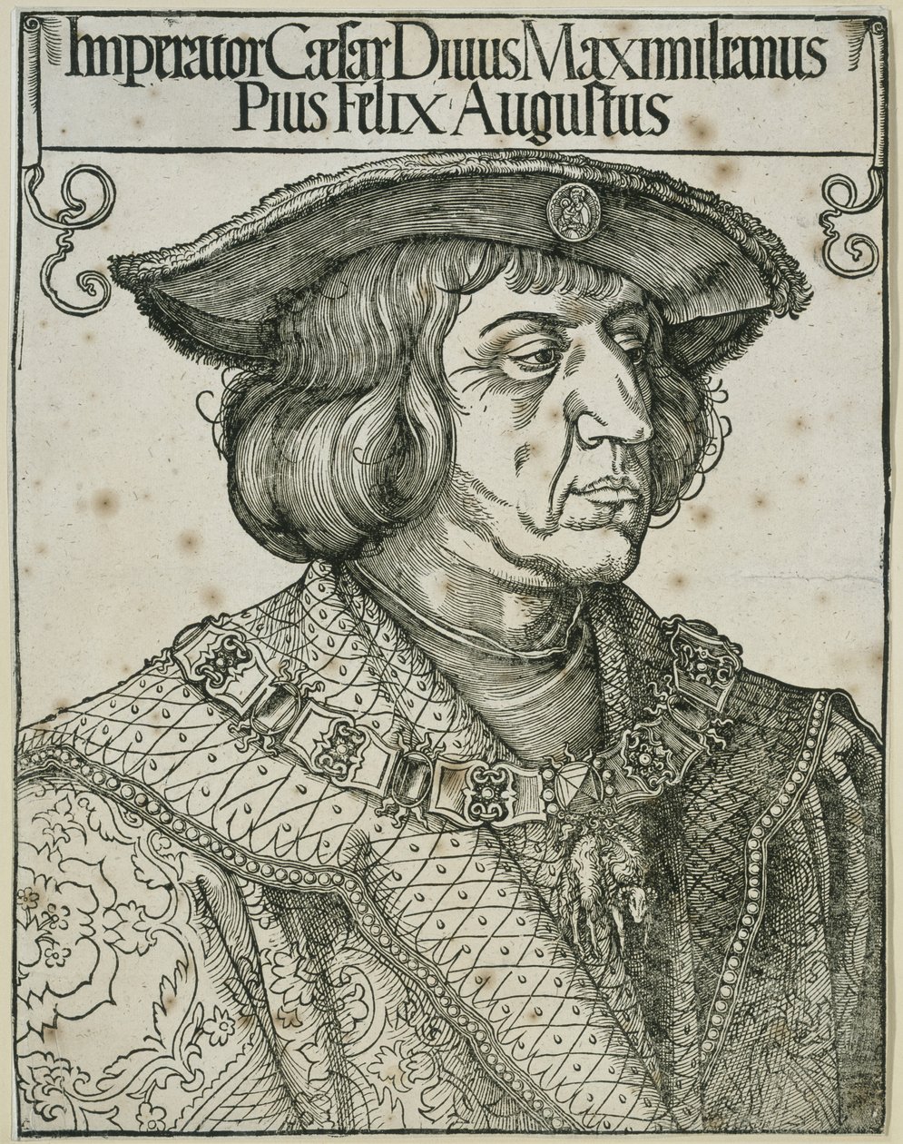 Emperor Maximilian I by Albrecht Dürer