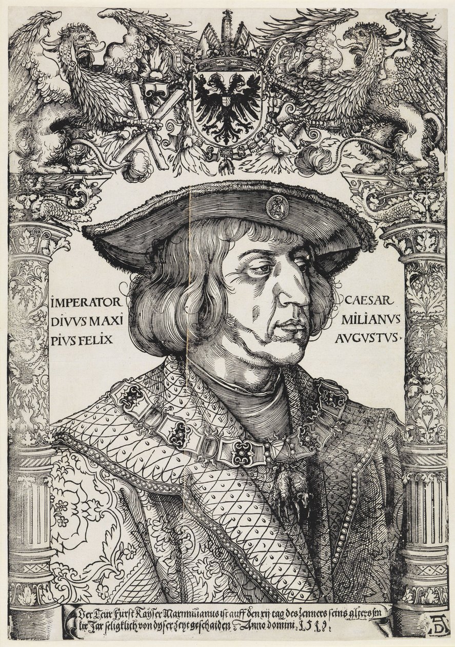 Emperor Maximilian I by Albrecht Dürer