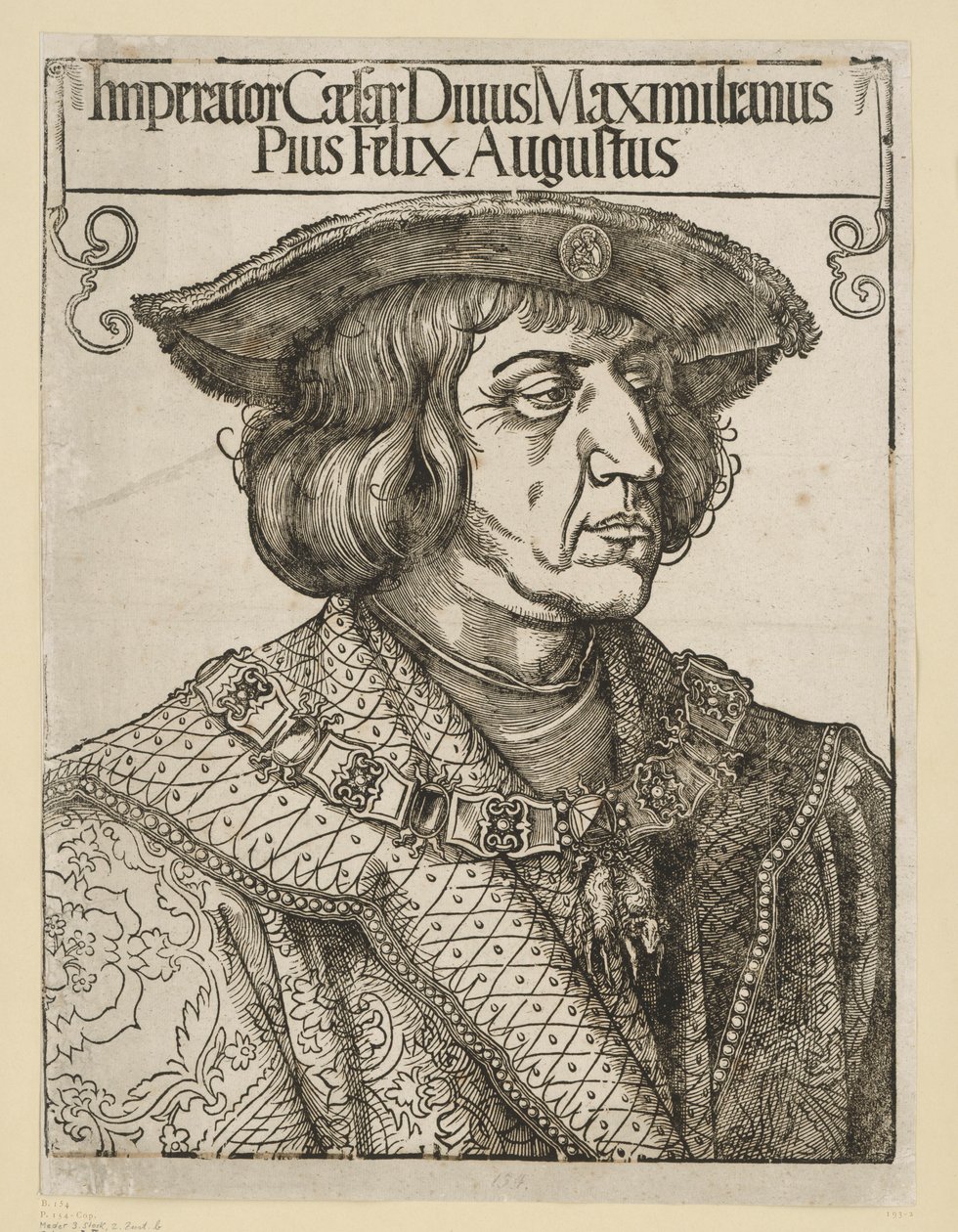 Kaiser Maximilian I by Albrecht Dürer