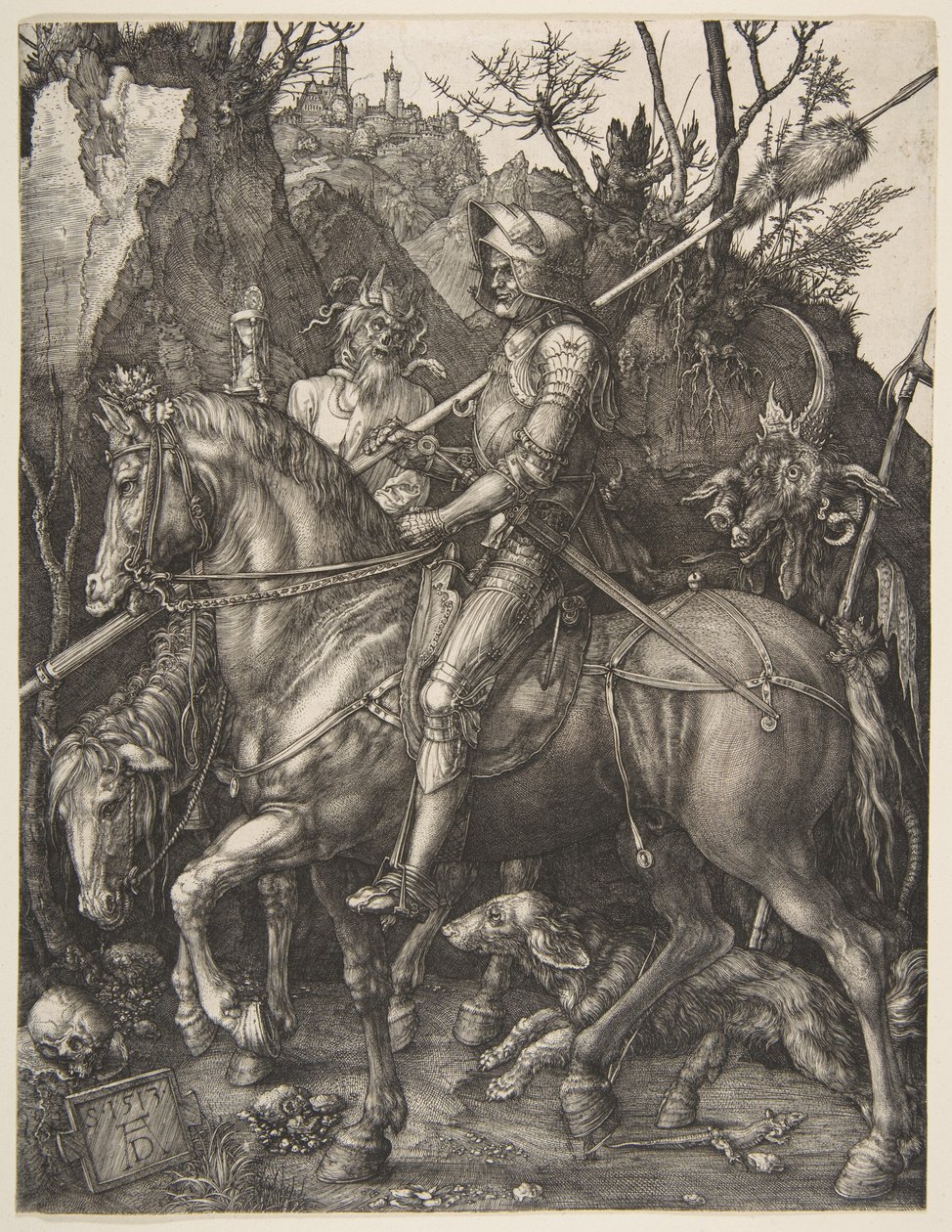 Knight, Death, and the Devil by Albrecht Dürer