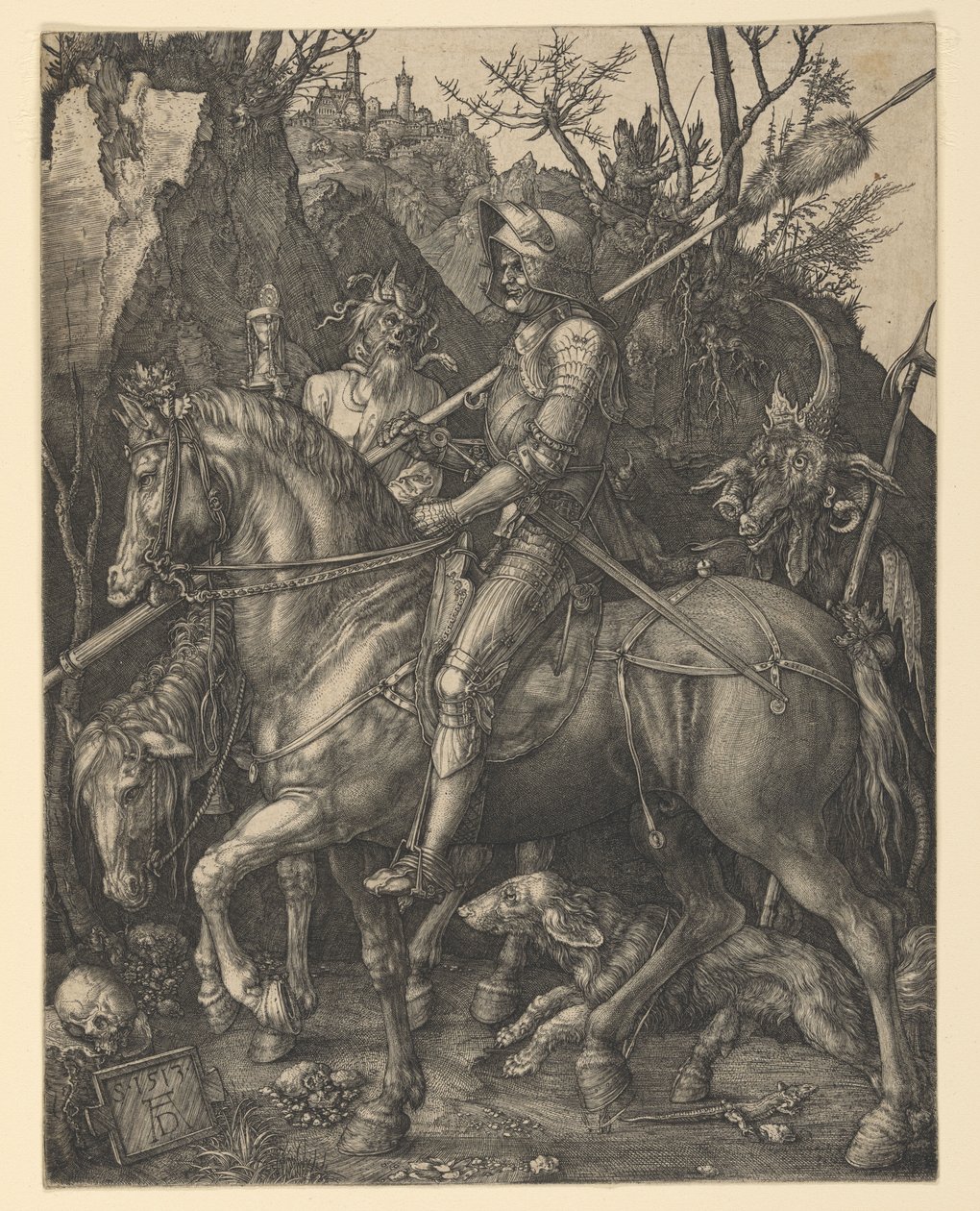 Knight, Death, and the Devil by Albrecht Dürer