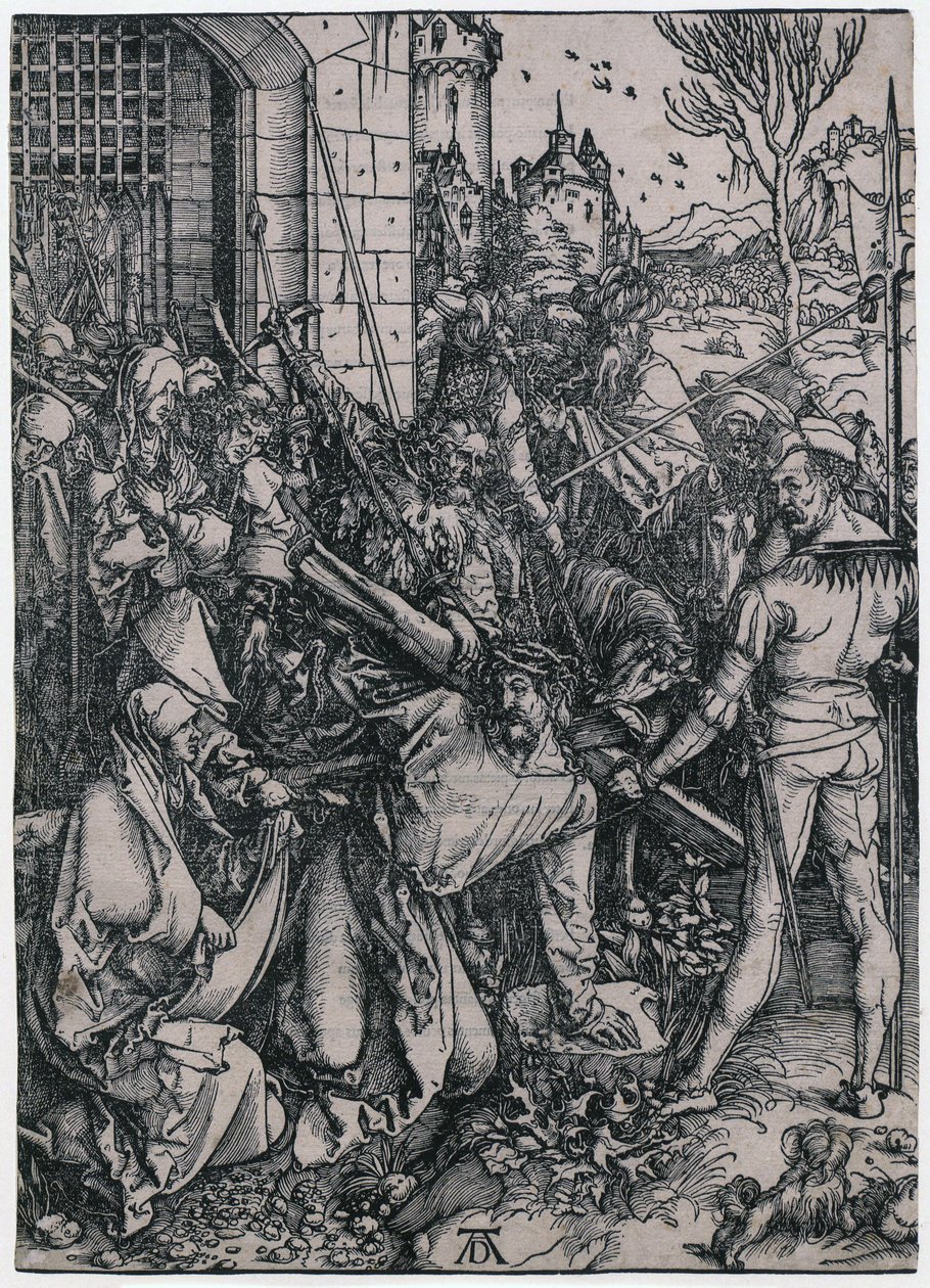 Carrying of the Cross, Plate 7 from the Series 