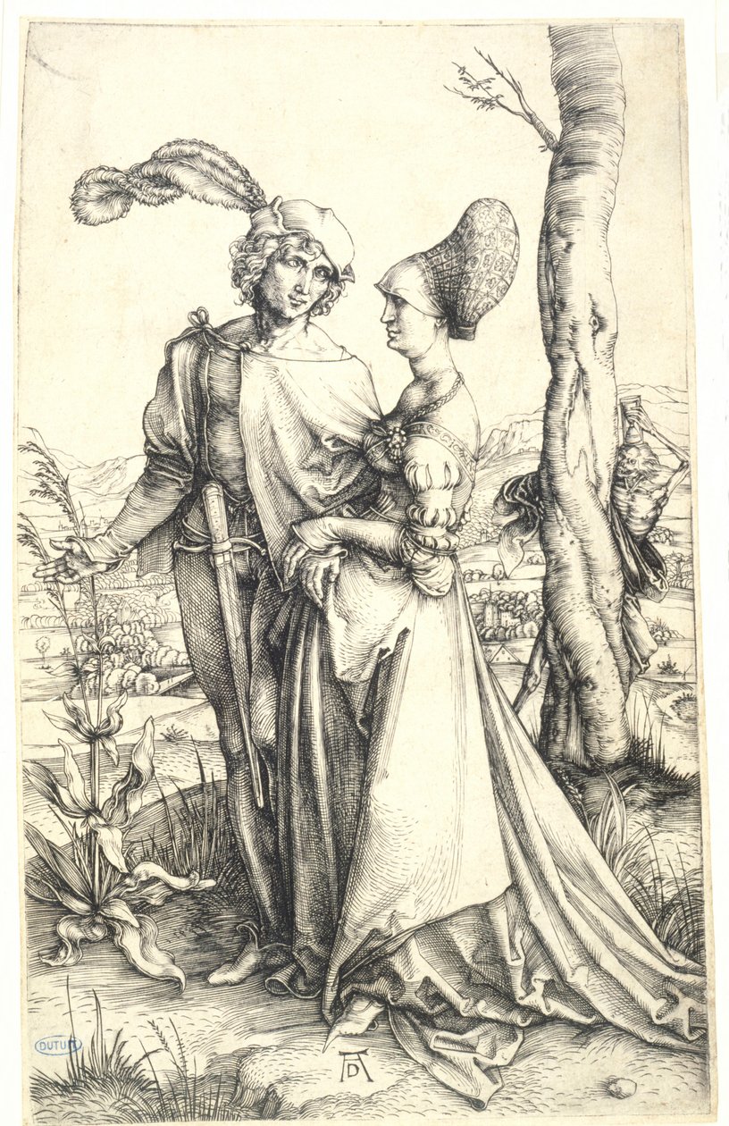 The Promenade (Bartsch 94) by Albrecht Dürer