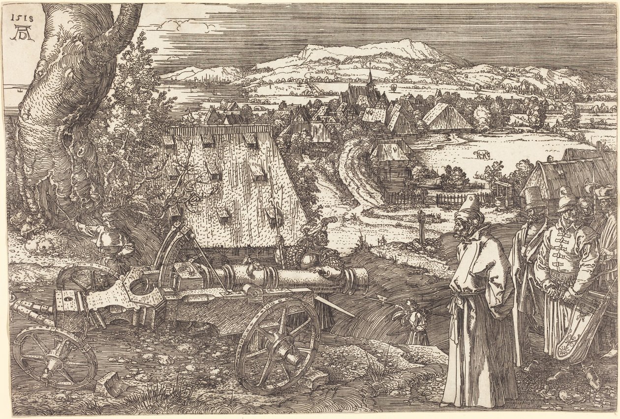 Landscape with the Cannon by Albrecht Dürer