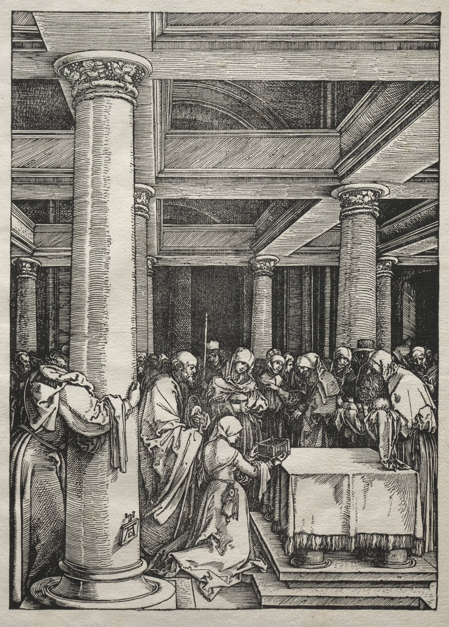 Life of the Virgin: Presentation of Jesus in the Temple, 1504-1505 by Albrecht Dürer