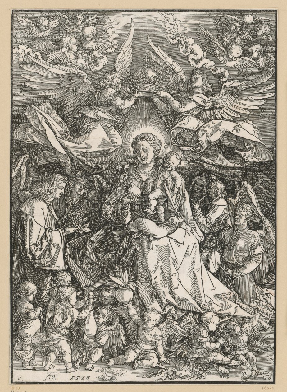 Mary as Queen of Angels by Albrecht Dürer