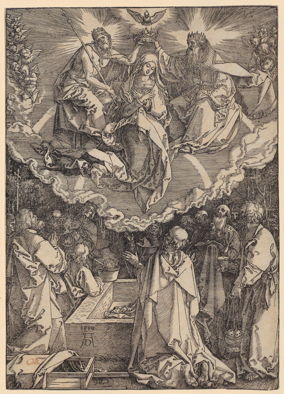 Assumption and Coronation of Mary, Plate 19 from the Series 