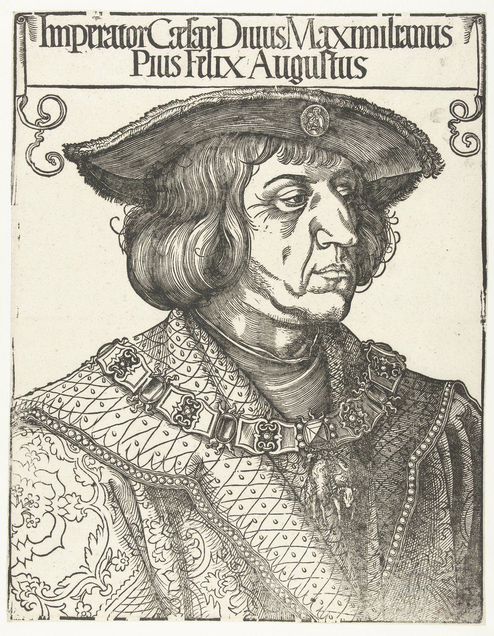 Maximilian I by Albrecht Dürer