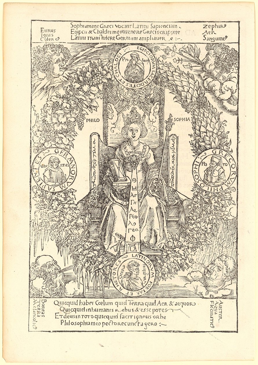 Philosophy by Albrecht Dürer