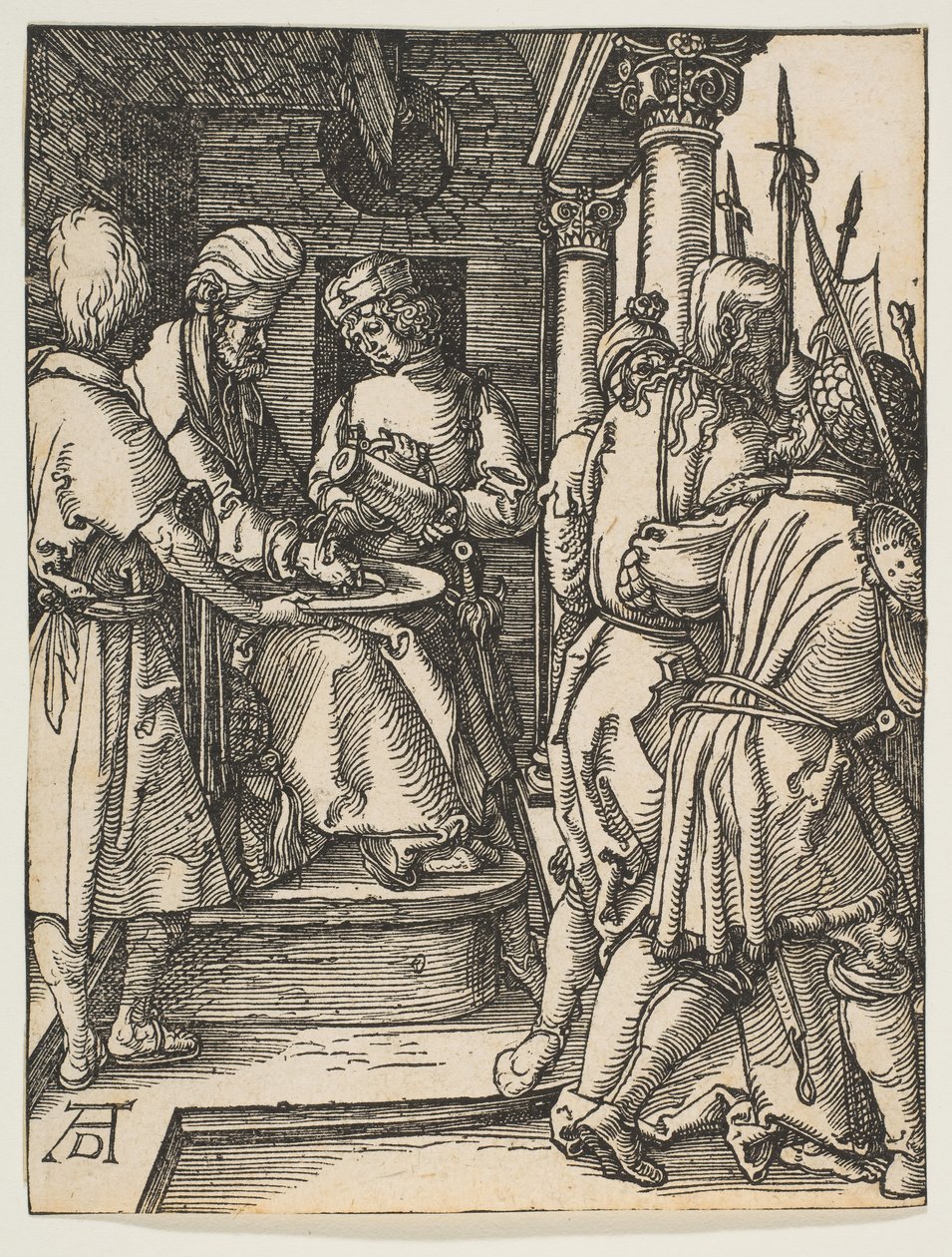 Pilate Washing His Hands, from The Small Passion by Albrecht Dürer