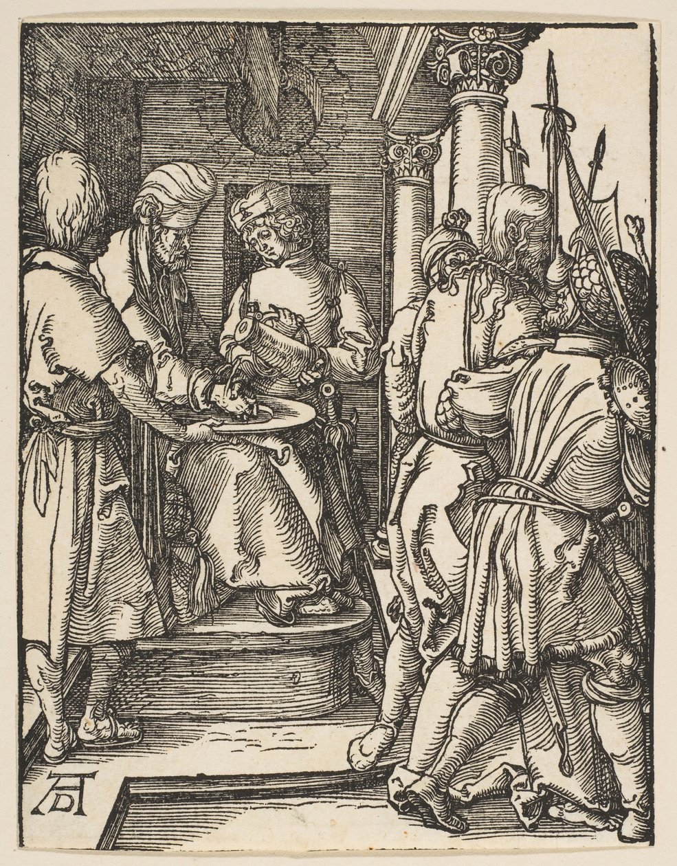 Pilate Washing His Hands, from The Small Passion, ca. 1509 by Albrecht Dürer