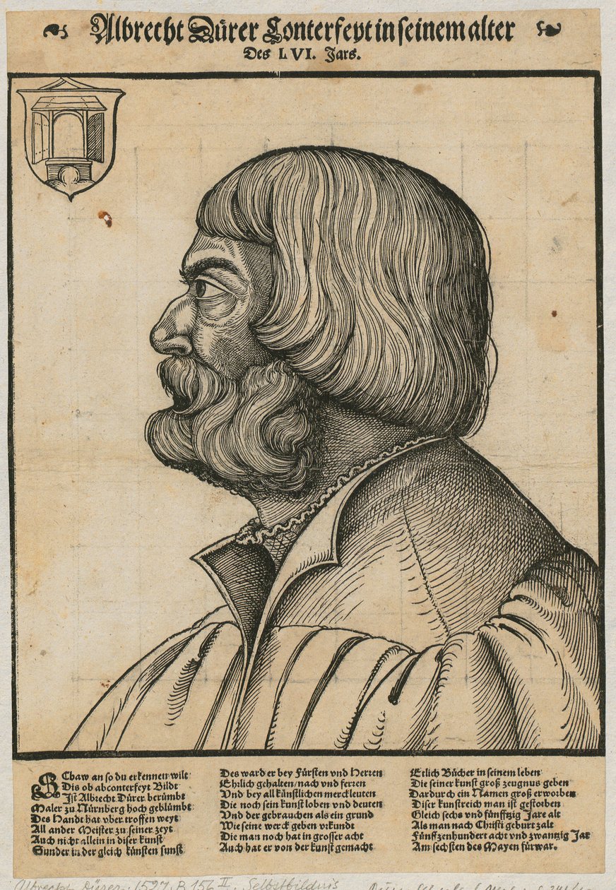 Portrait of Albrecht Dürer by Albrecht Dürer