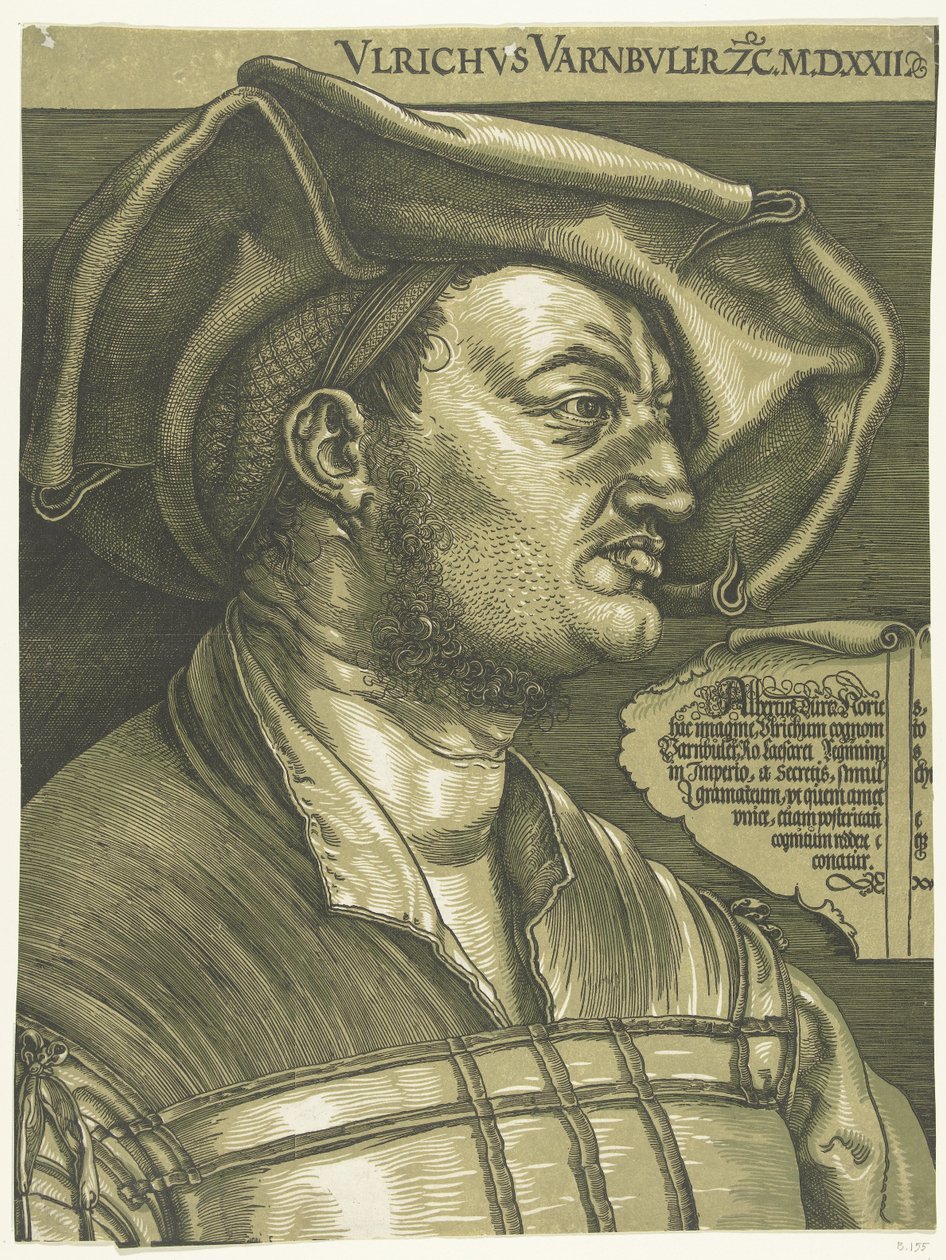 Portrait of Ulrich Varnbüler by Albrecht Dürer