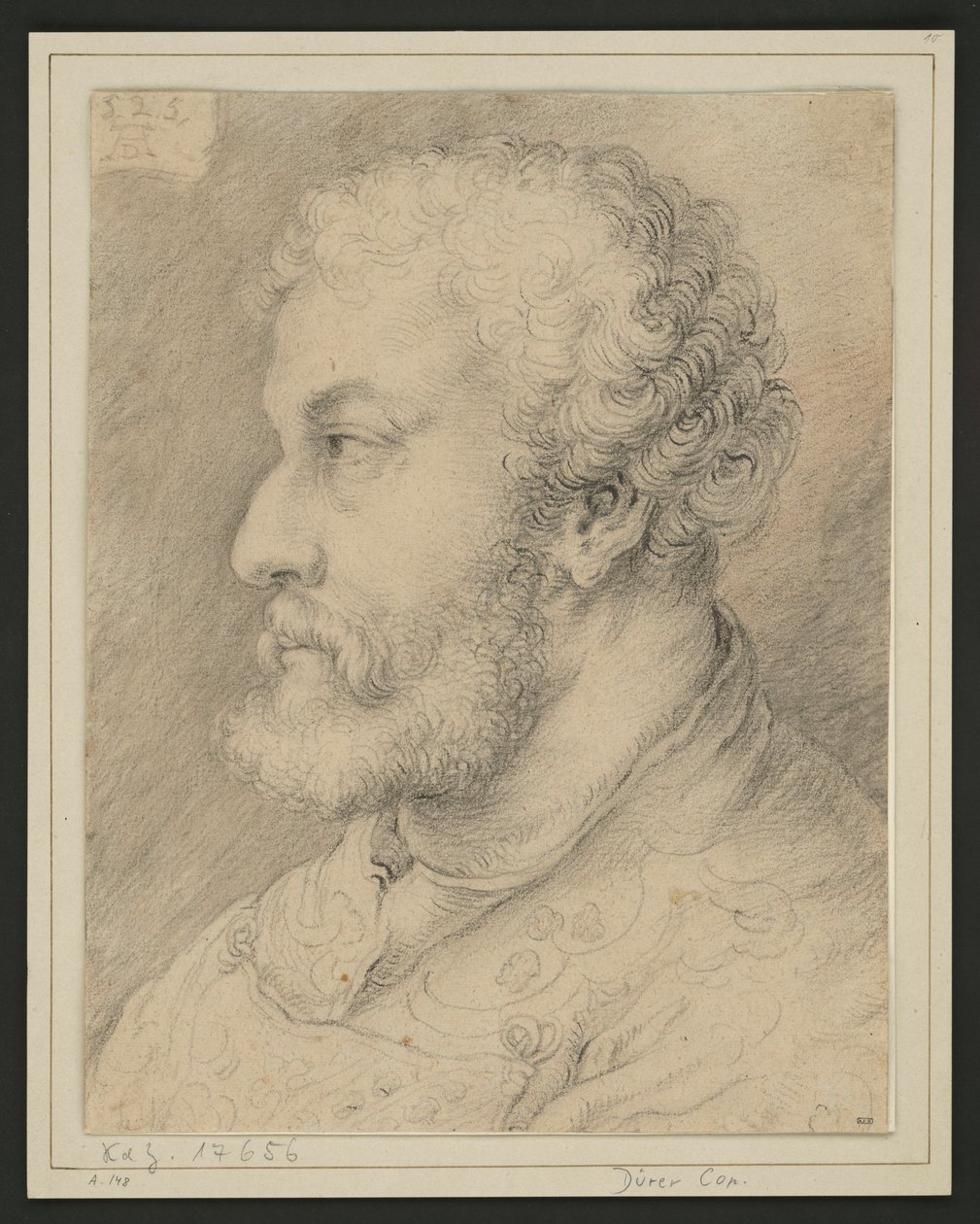 Profile Portrait of Raymund Fugger? by Albrecht Dürer