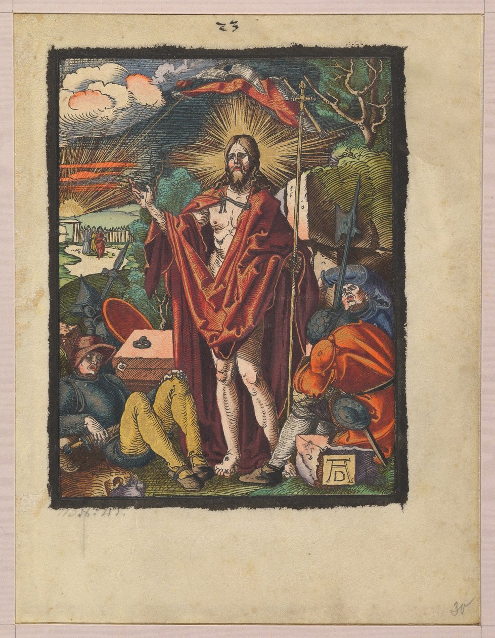 Resurrection, from The Small Woodcut Passion by Albrecht Dürer