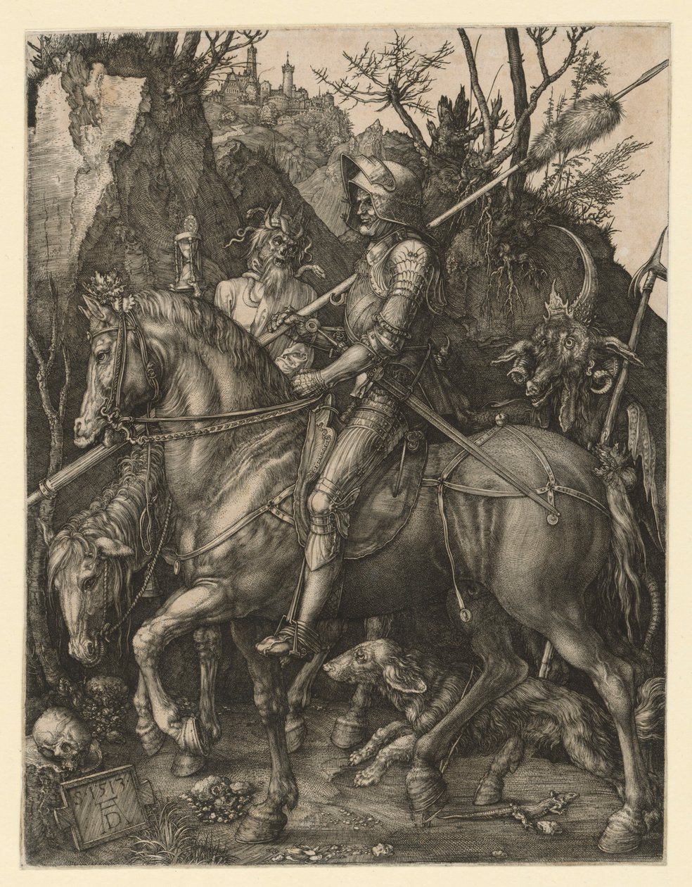 Knight, Death and the Devil by Albrecht Dürer