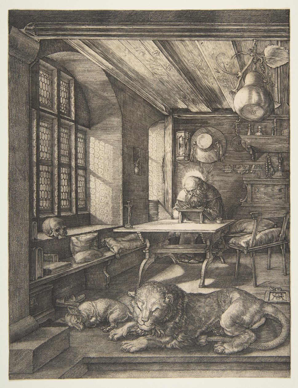 Saint Jerome in His Study by Albrecht Dürer