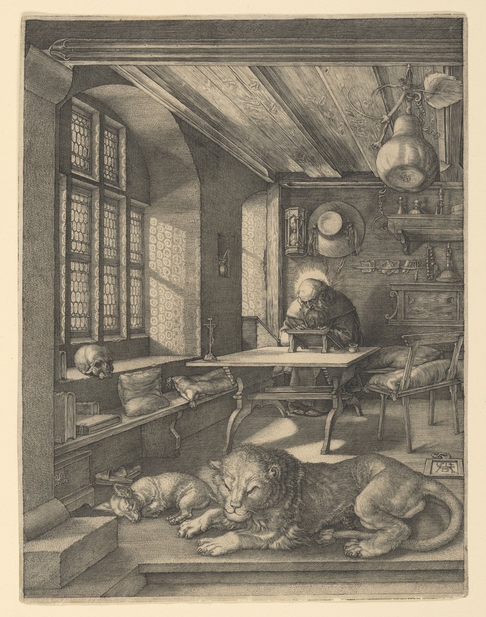 Saint Jerome in His Study by Albrecht Dürer