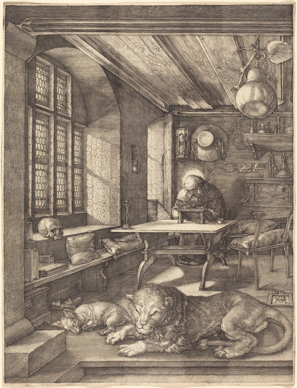 Saint Jerome in His Study by Albrecht Dürer