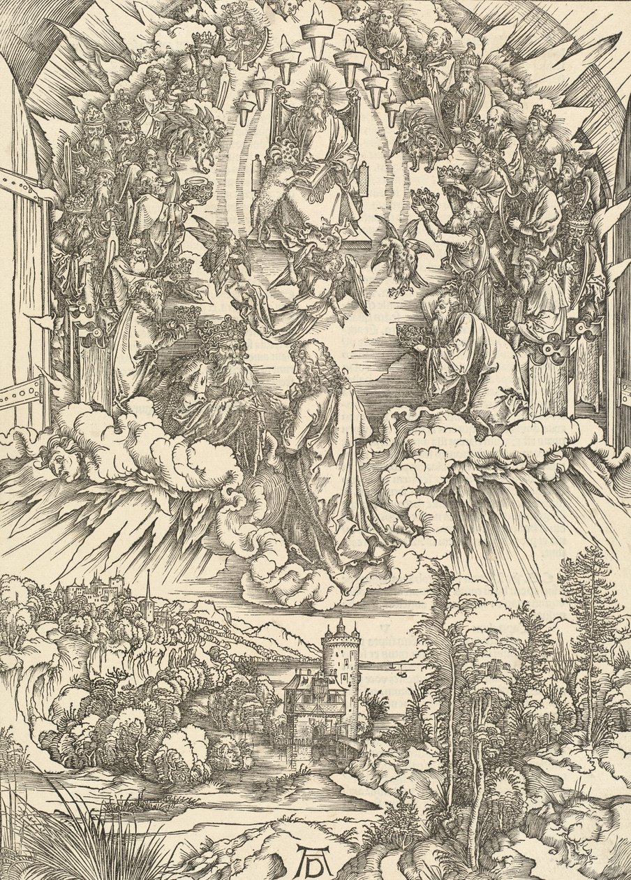 Saint John before God and the Elders by Albrecht Dürer