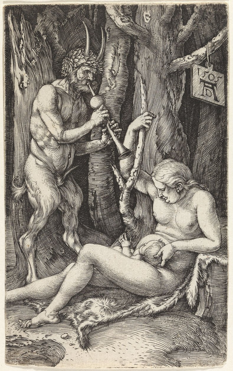 Satyr Family by Albrecht Dürer