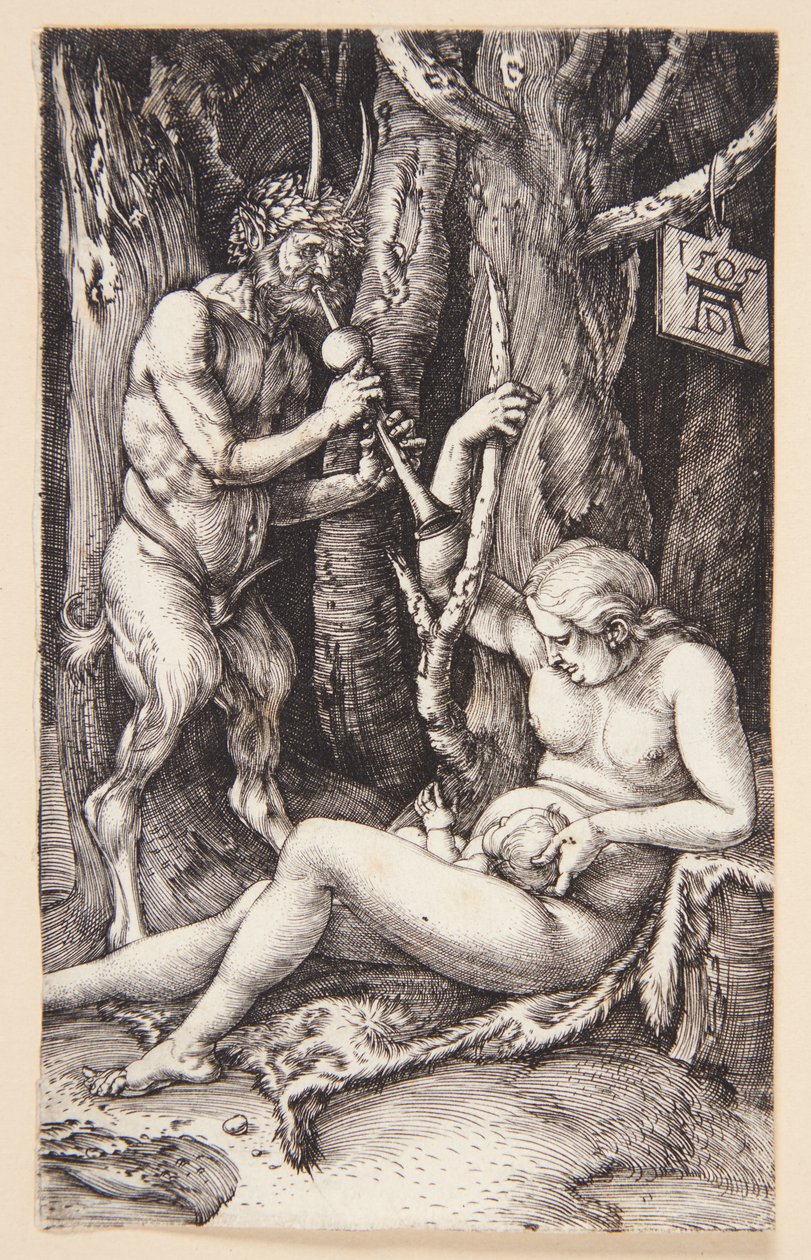 Satyr Family by Albrecht Dürer