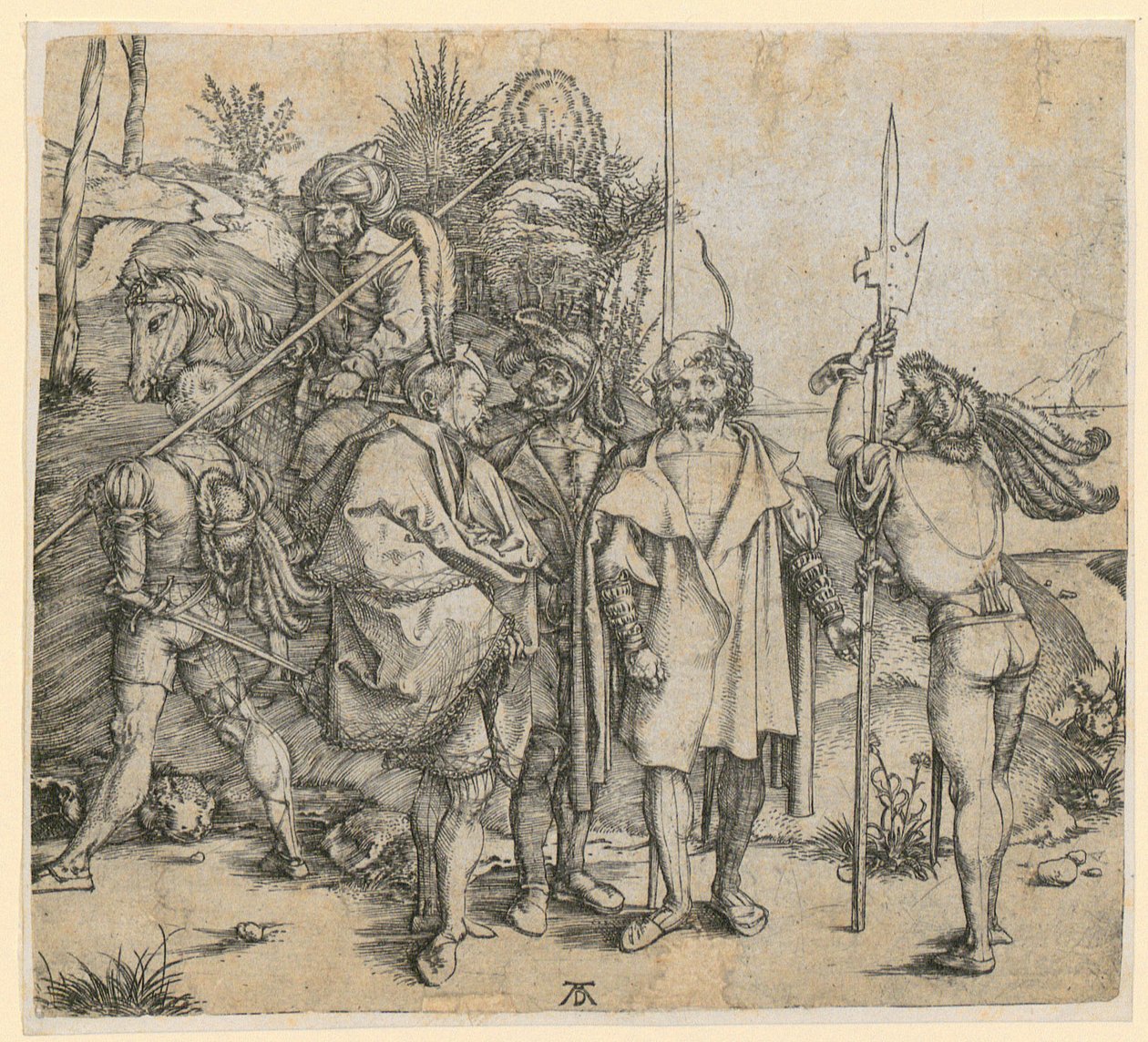 Six Men of War by Albrecht Dürer
