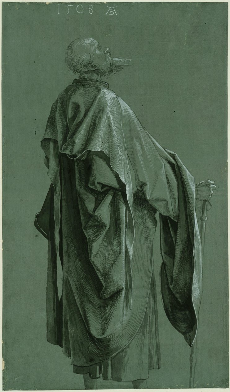 Standing Apostle (Paul or James the Greater) by Albrecht Dürer
